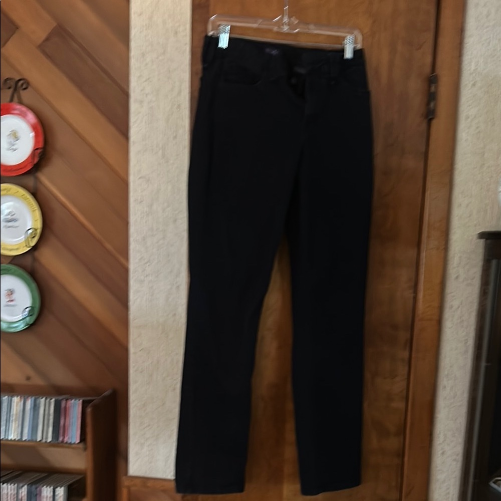 Size 12 NYDJ black denim jeans
